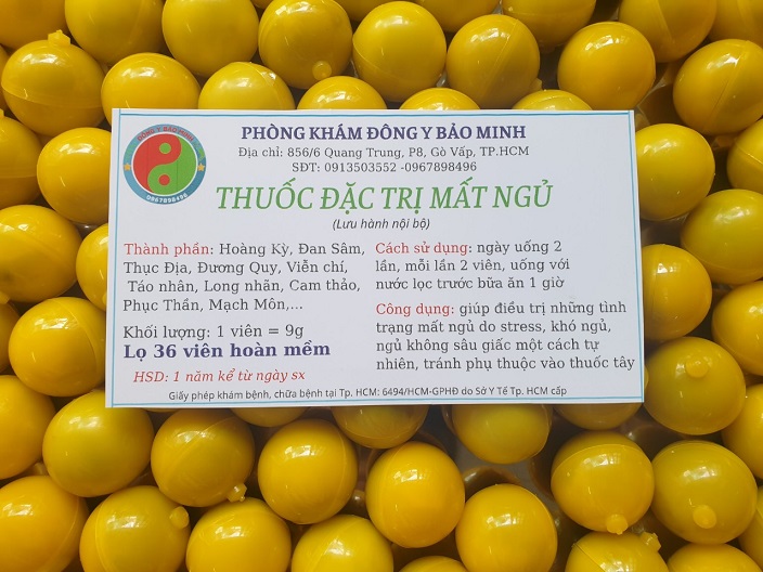 Thuốc trị bệnh mất ngủ